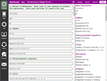 Tablet Screenshot of mathstud.io